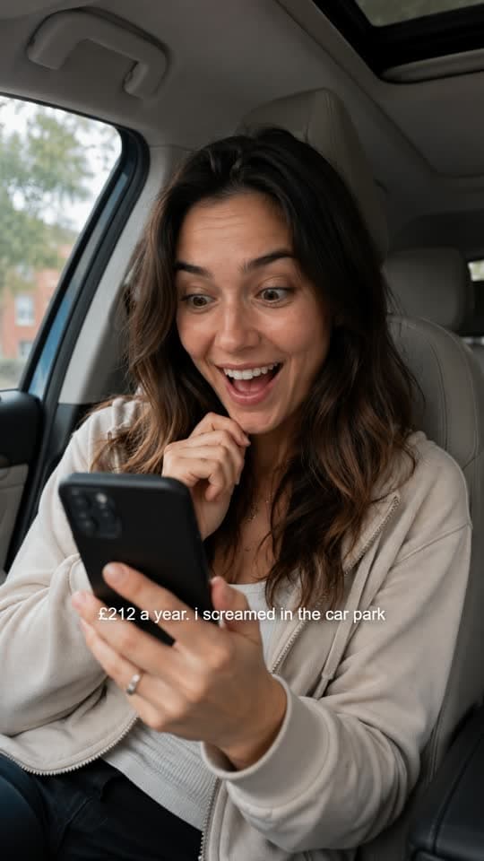 A vertical UGC ad exported from Reelfinn, with its caption burned in.